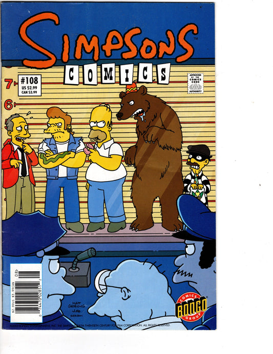 The Simpsons Comcis #108