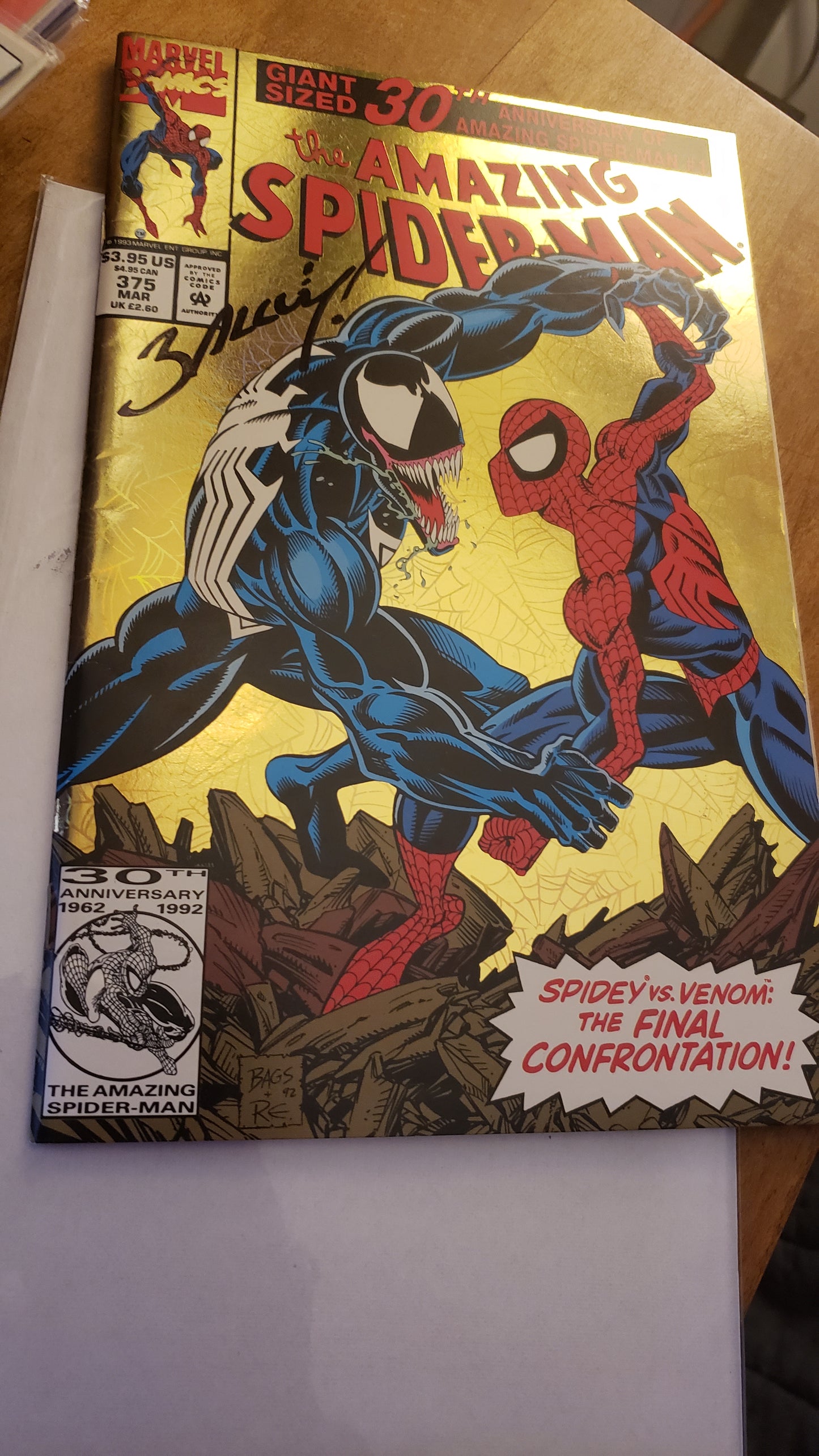 [Signed] The Amazing Spider-Man 375