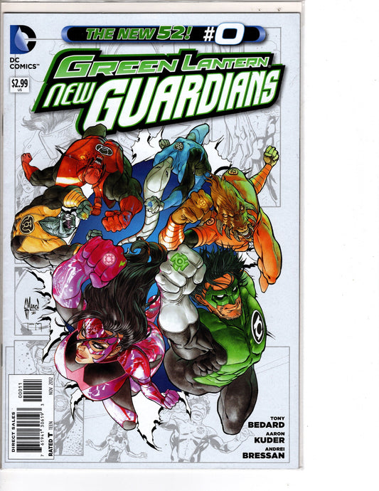 Green Lantern New Guardians #0
