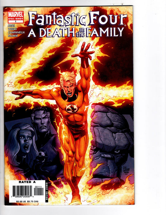 Fantastic Four a Death in the Family #1