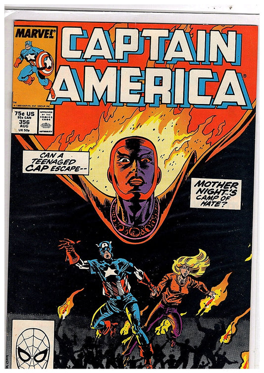Captain America #356
