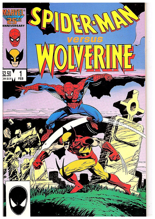 Spider-n vs Wolverine #1