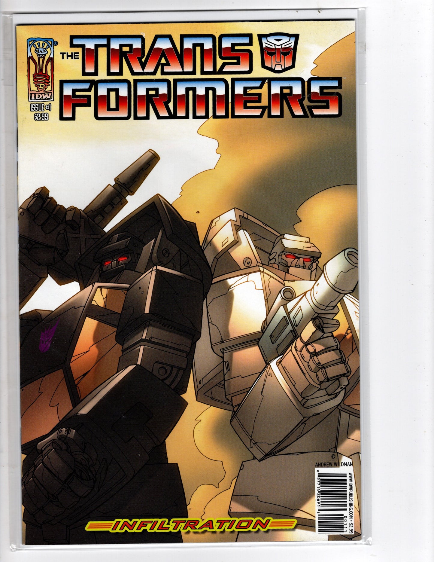 The Transformers: Infiltration #1