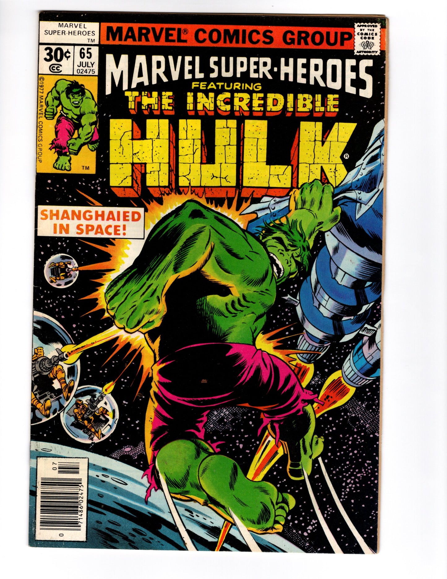 Marvel Super Heroes Hulk No. 65