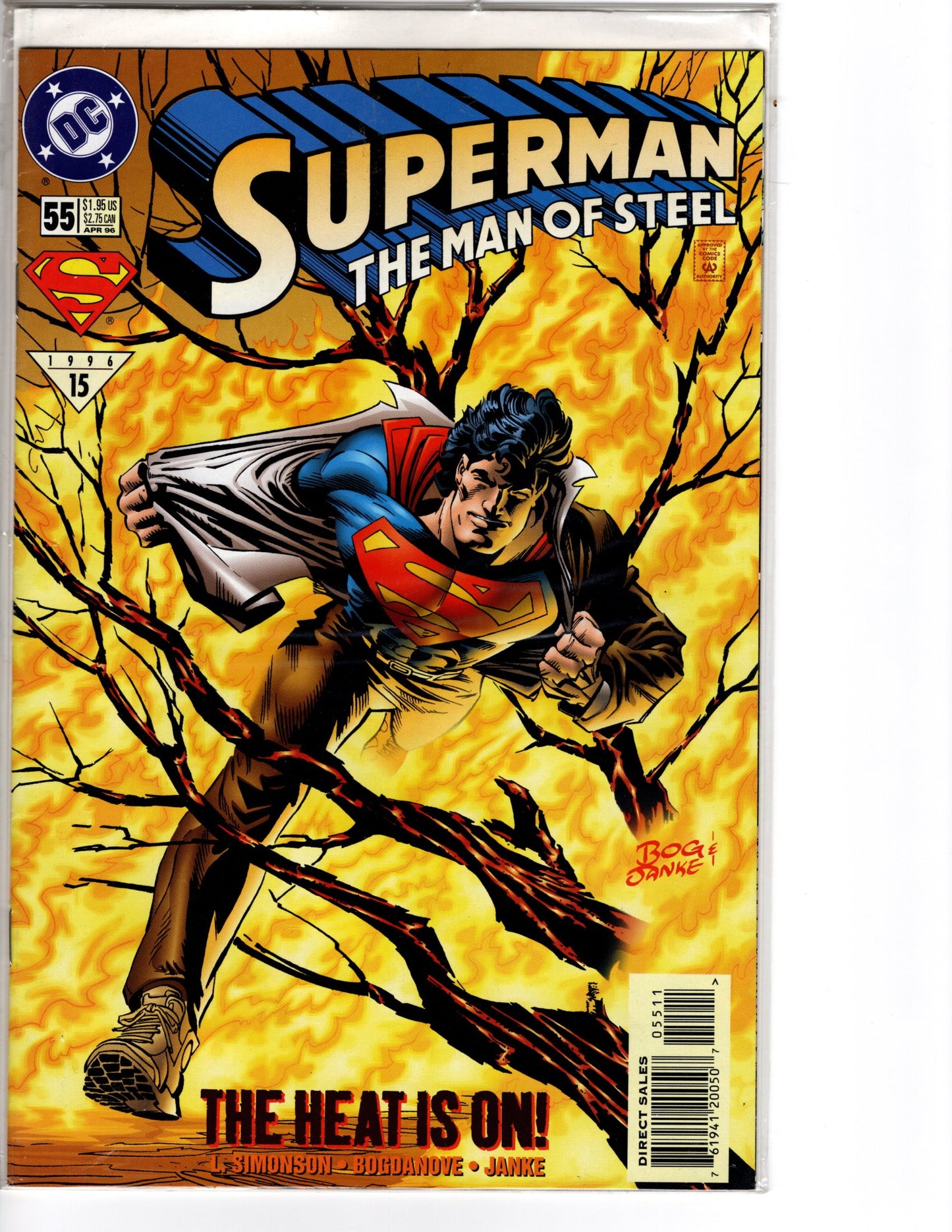 Superman - The Man of Steel No. 55