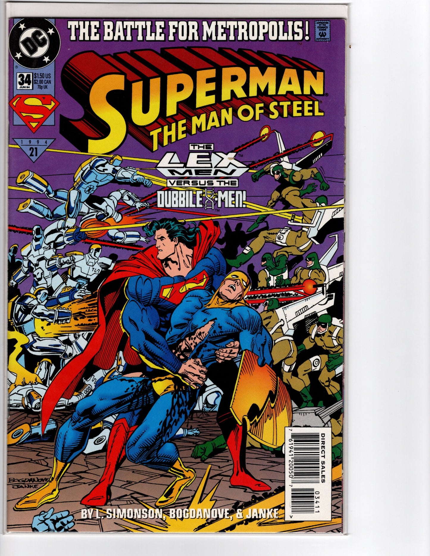 Superman - The Man of Steel No. 34