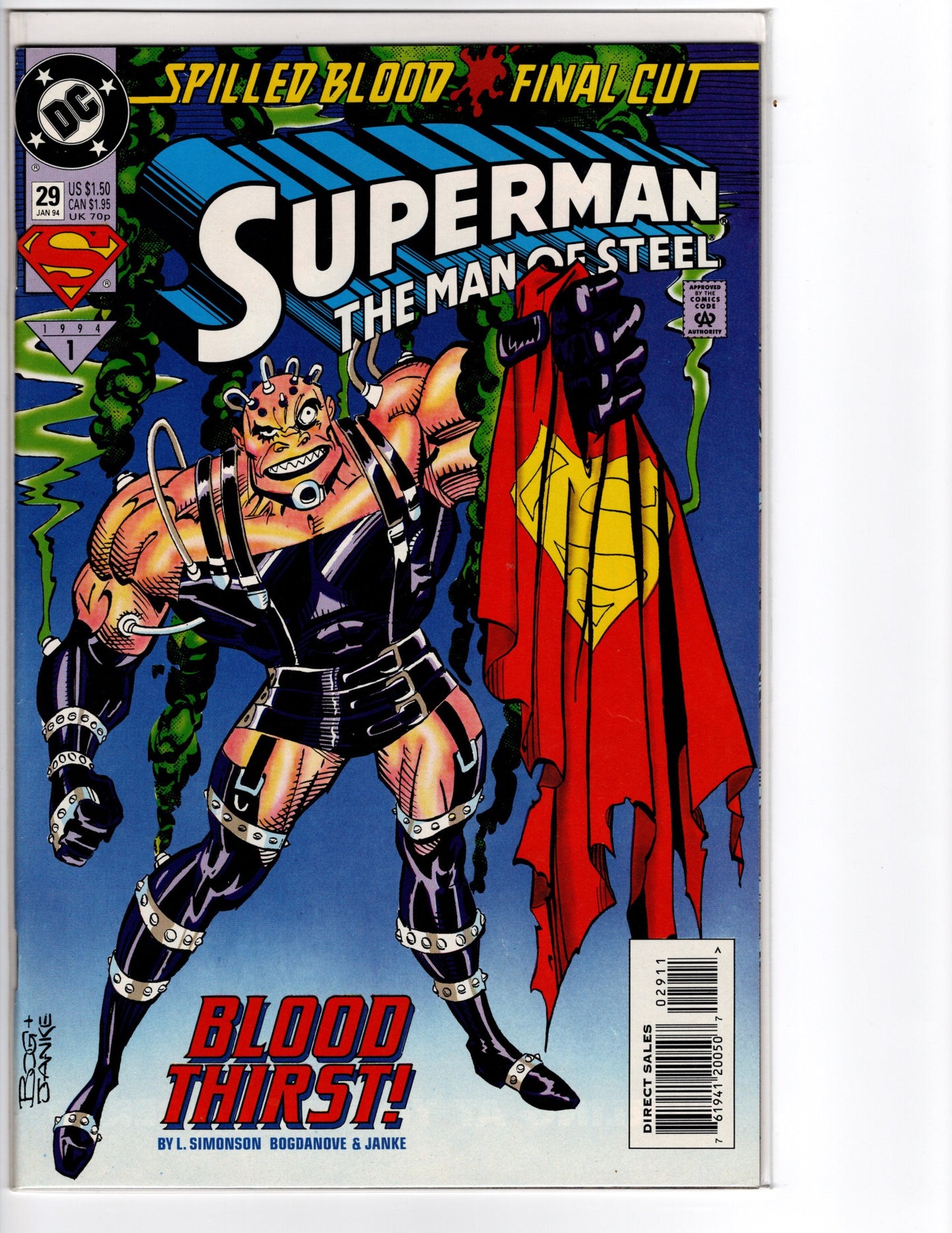 Superman - The Man of Steel No. 29