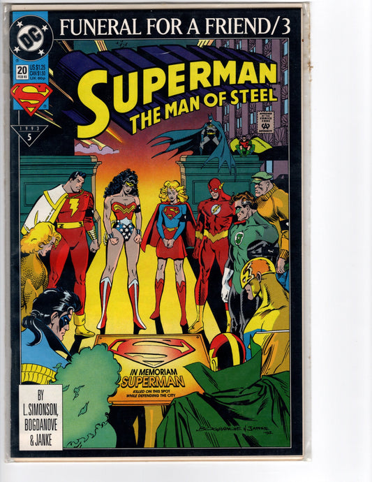 Superman - The Man of Steel No. 20