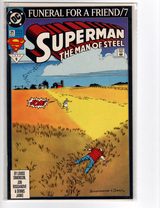 Superman - The Man of Steel No. 21