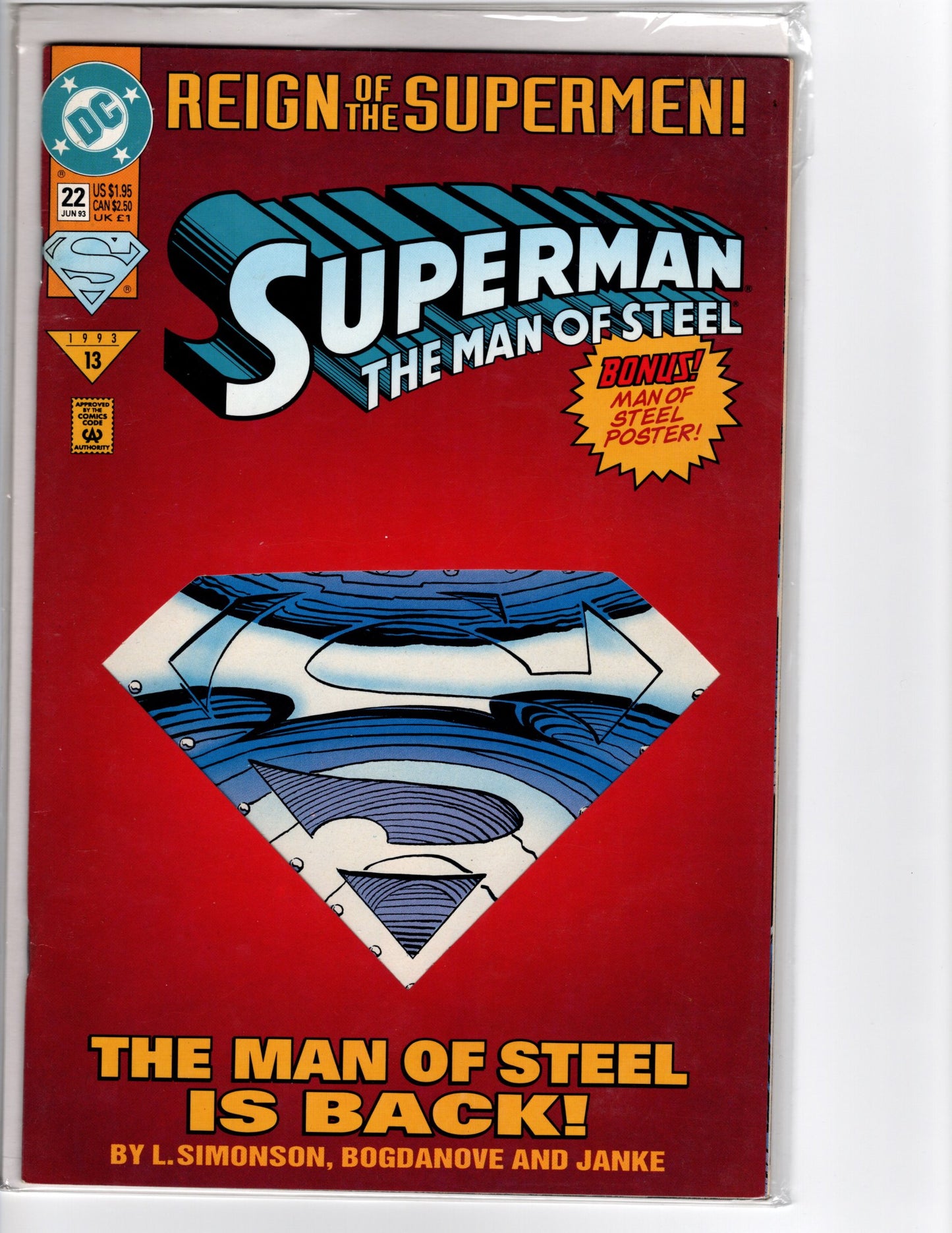 Superman - The Man of Steel No. 22