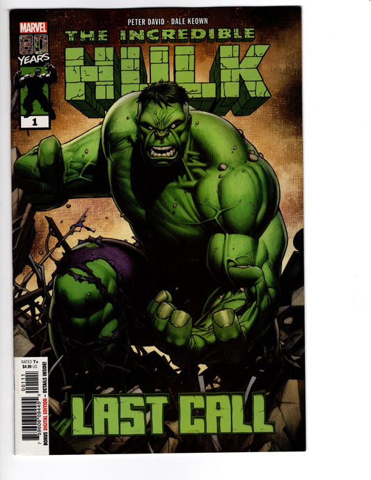 The Incredible Hulk Last Call No. 1