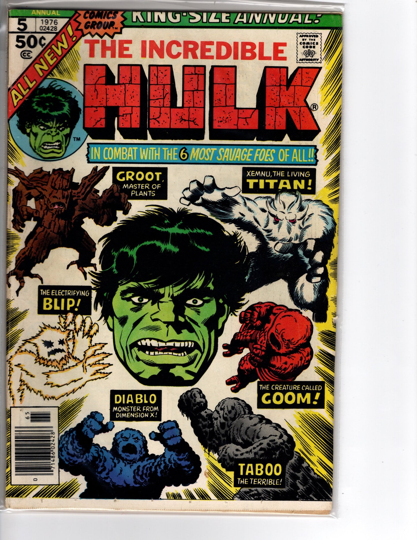 The Incredible Hulk Annual #5