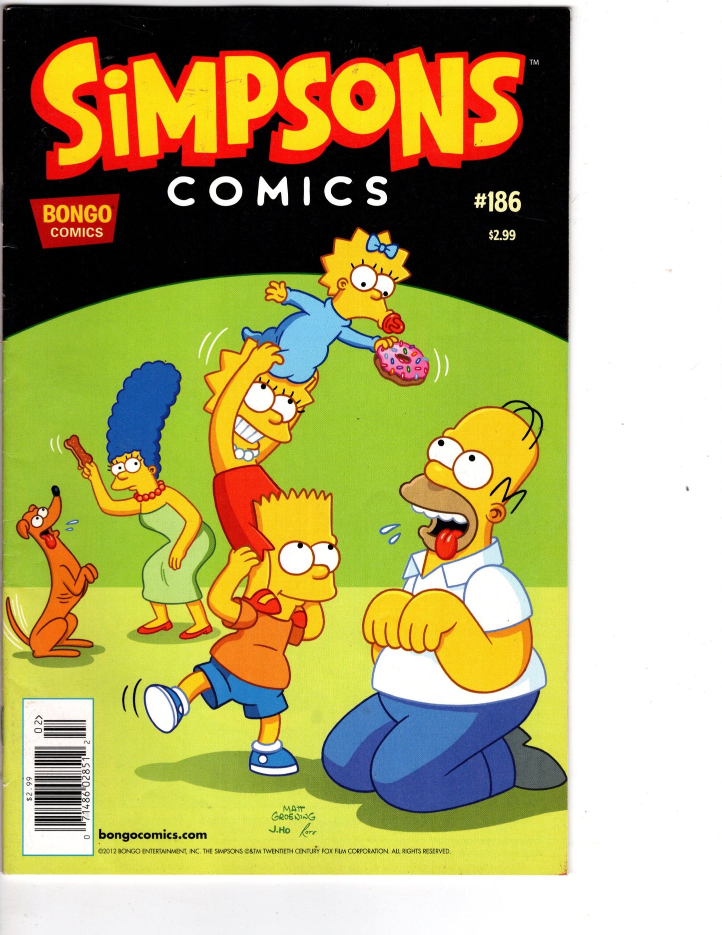 The Simpsons Comics #186