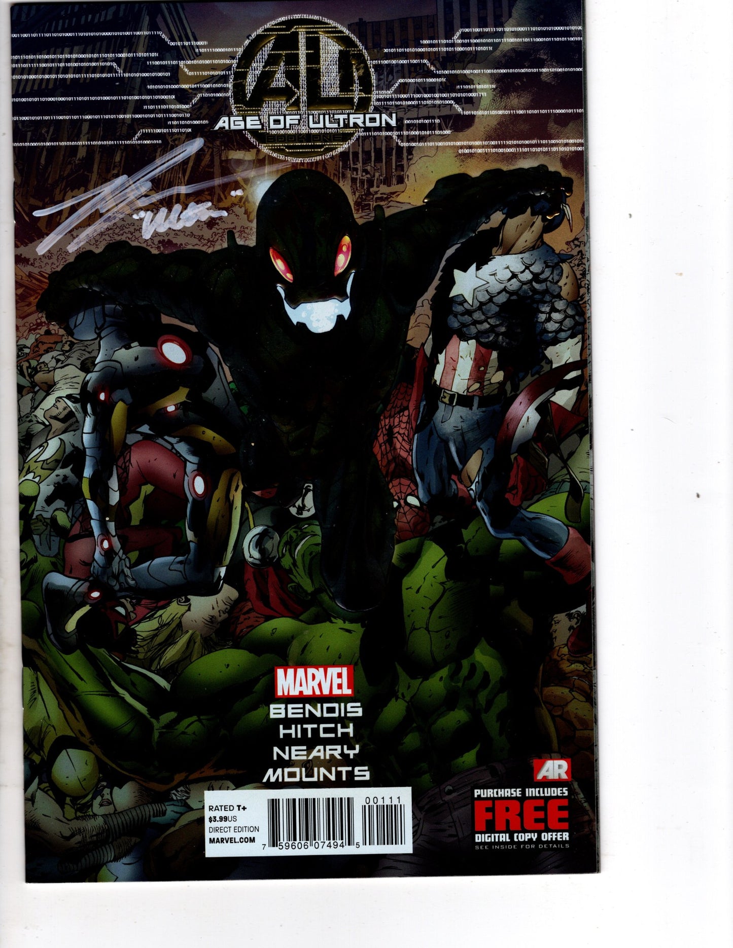 [Signed] Age of Ultron #1