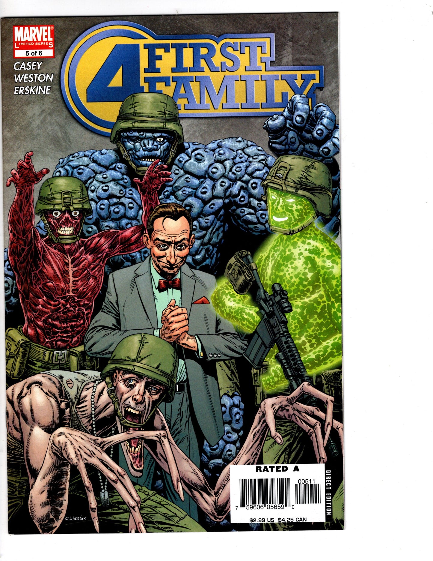 Fantastic Four : First Family #5
