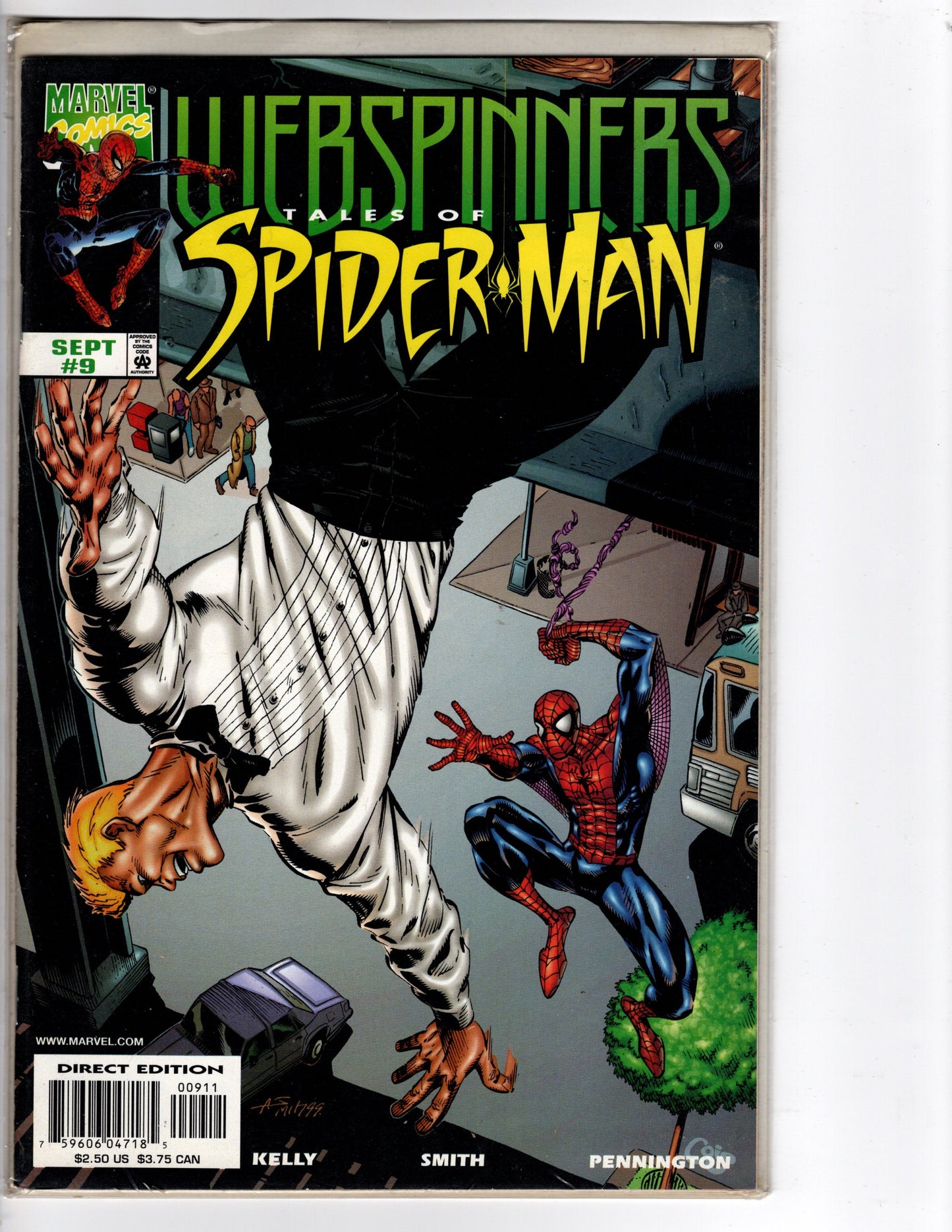 Webspinners Tales of Spider-Man #9