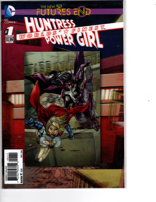 Huntress Worlds Finest Power Girl #1